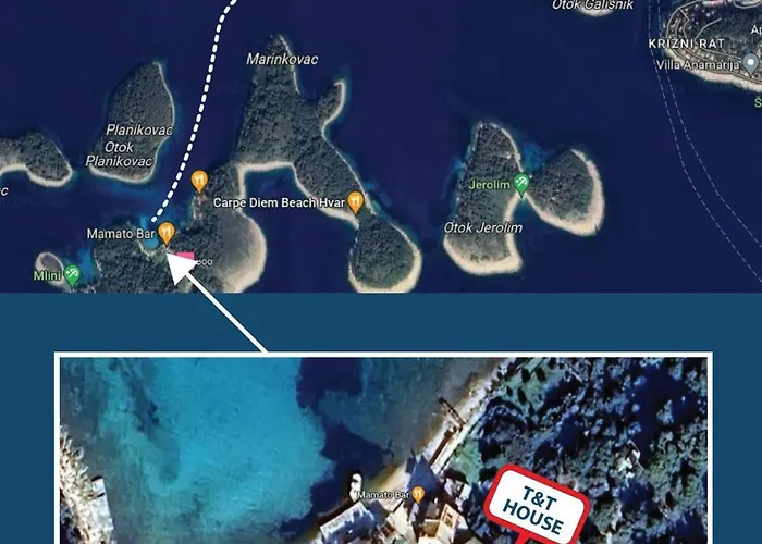 Prázdninový dům Robinson House T'n't Hvar Town